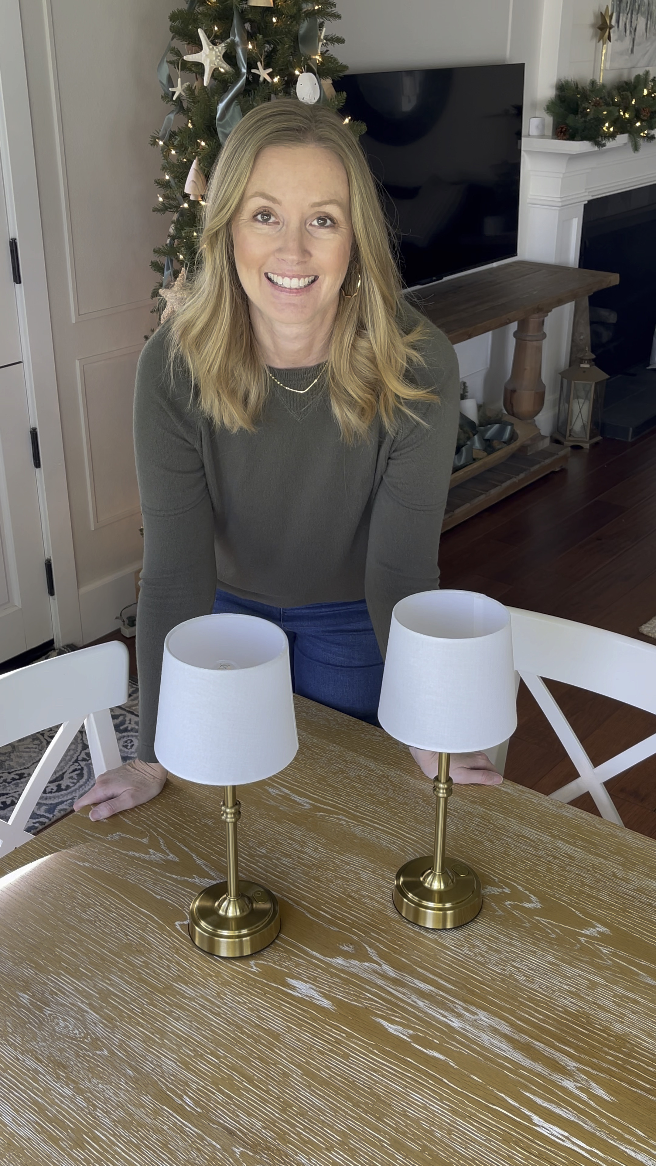 These cordless, dimmable and rechargeable lamps are amazing! Perfect for dining tables, buffets and consoles  

#LTKGiftGuide #LTKhome