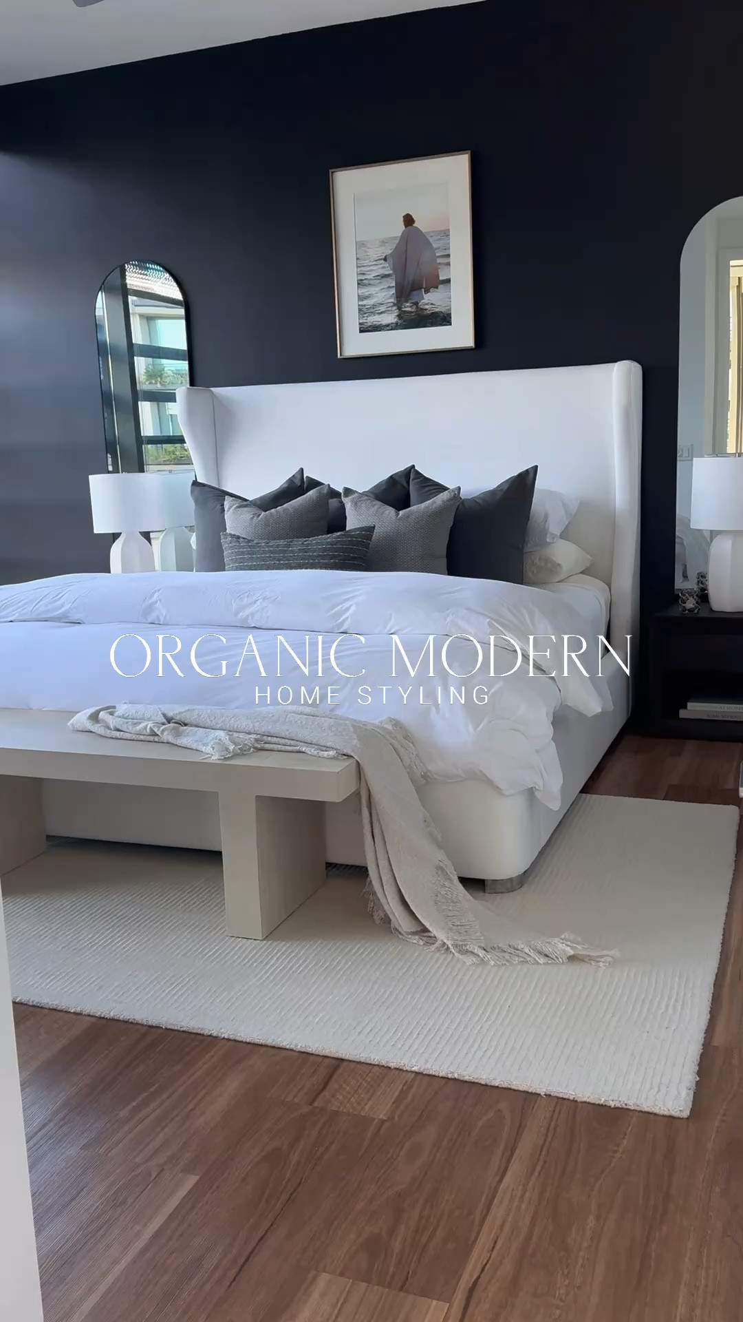 Simple organic modern home finds🤍

upholstered bed, mohair throw, cream rug, white sheets, organic bedding

#LTKHome
