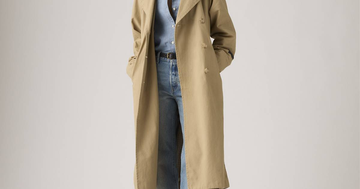Bree Classic Long Trench Coat | Levi's US