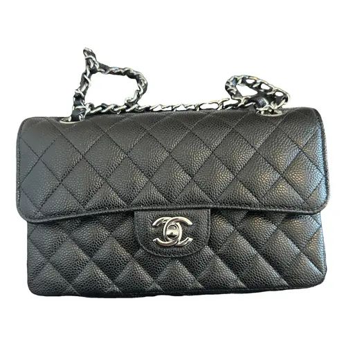 Trendy CC Flap leather handbag | Vestiaire Collective (Global)