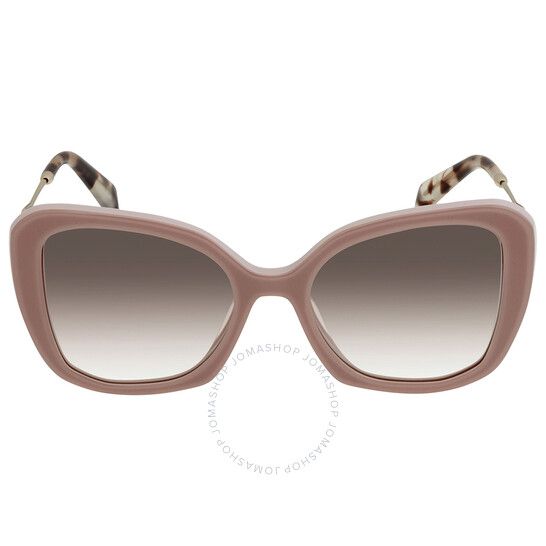 Clear Gradient Brown Butterfly Ladies Sunglasses | Jomashop.com & JomaDeals.com