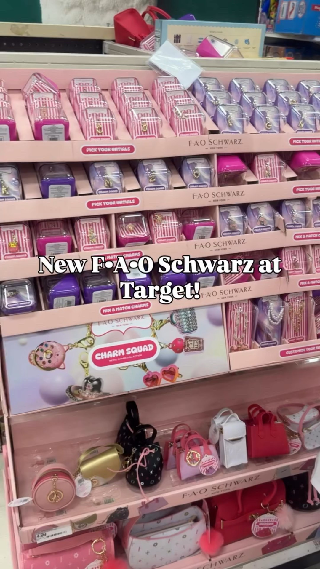 New from @faoschwarz at Target! Mini keychain bags, purses and custom charms! These would be perfect stocking stuffers! Follow + comment “New” for a link! ✨MUST BE FOLLOWING FOR THE LINK TO COME THROUGH✨ #paidlink
