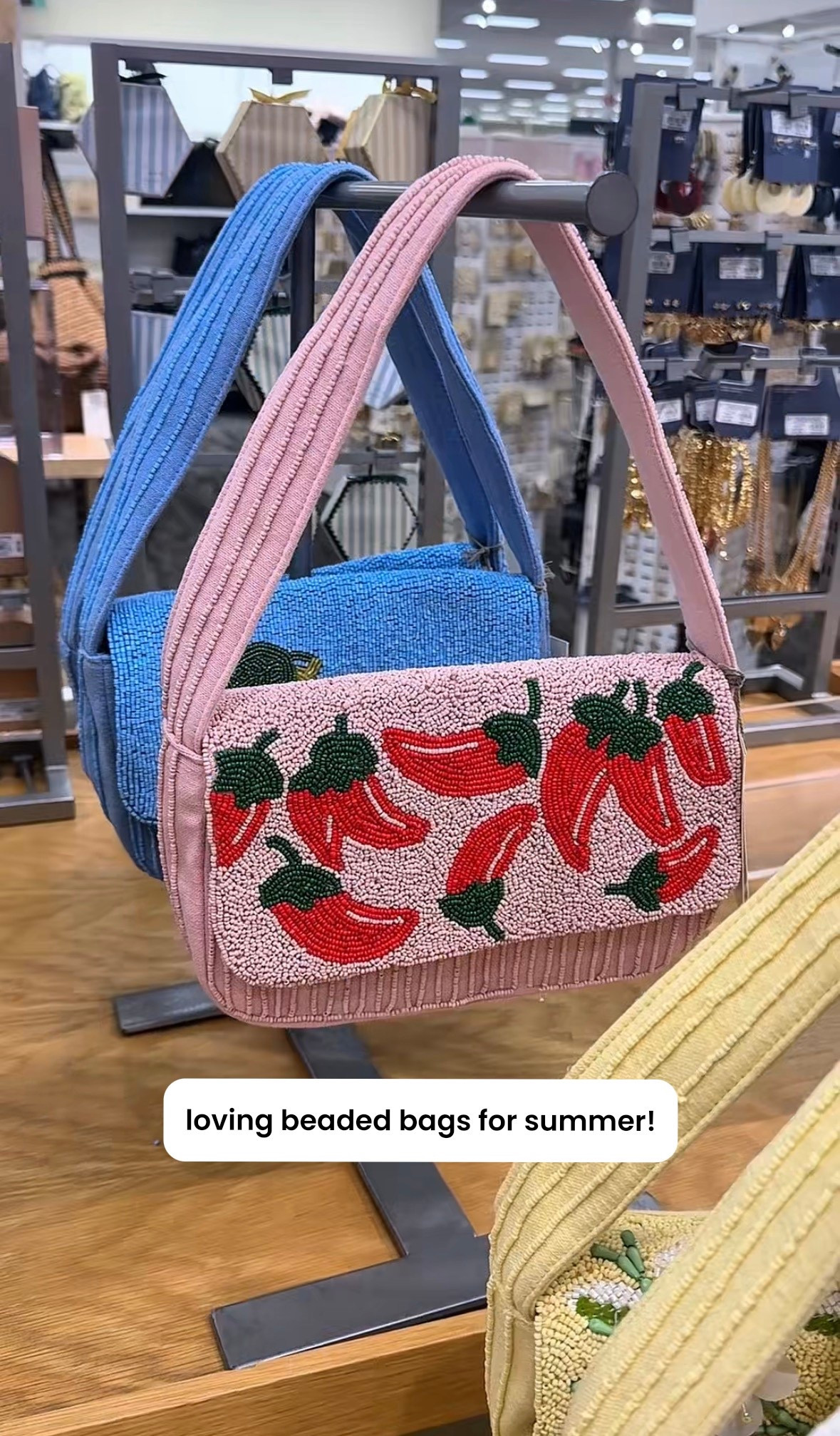 Love Targets beaded bags! So chic and look designer 👏🏼😍


Beaded bags
Summer purse
Summer handbag
Vacation accessories 
Target finds 
Target new arrivals


#LTKselfcare #LTKgrwm #LTKootd