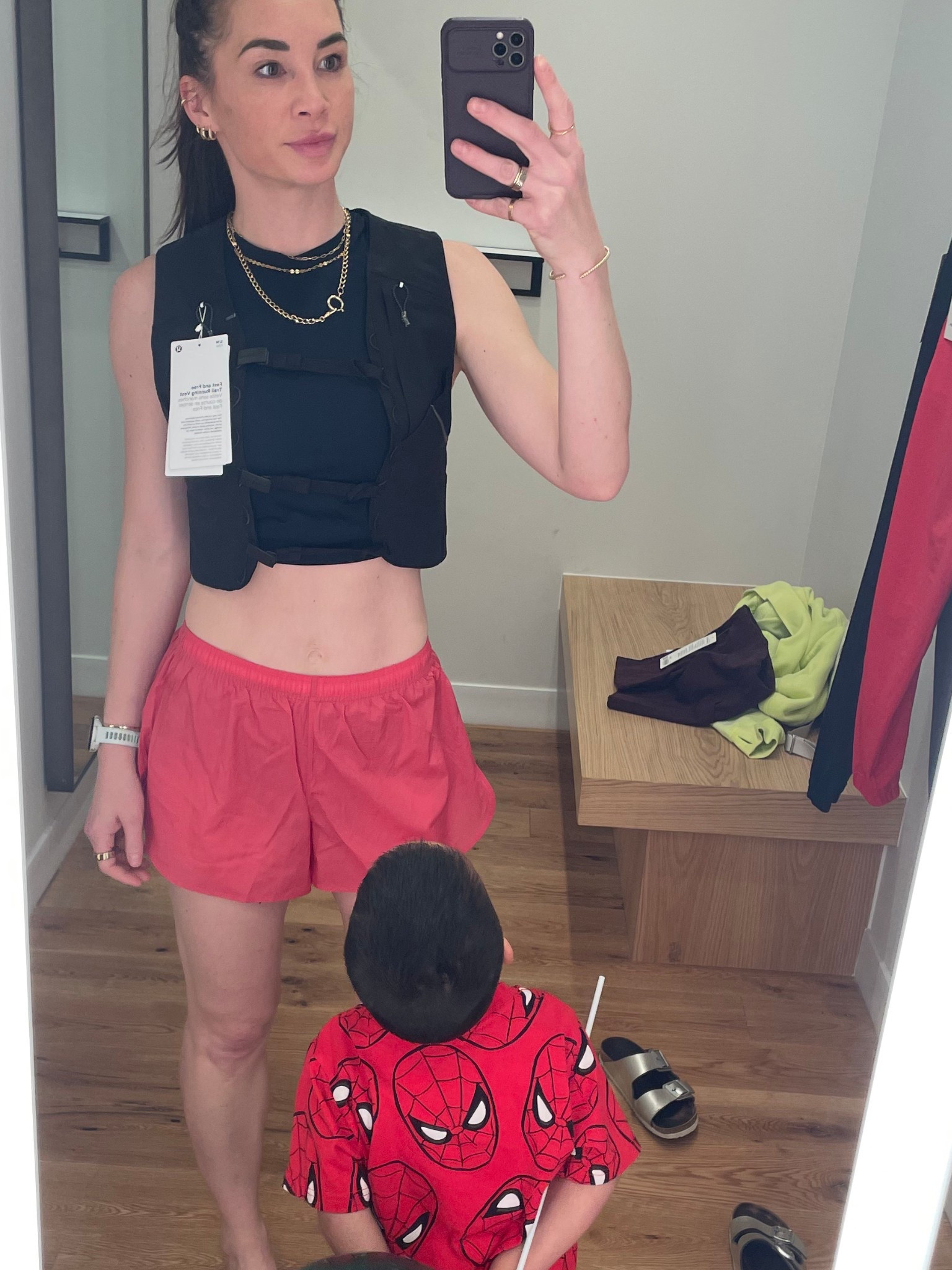 running vest mid rise 3” light running shorts 

#LTKActive