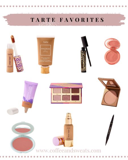 #tarte favorites 

#LTKSpringSale #LTKfindsunder50 #LTKbeauty