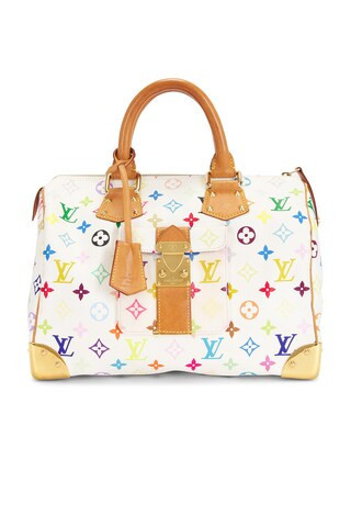 Louis Vuitton Monogram Speedy 30 Handbag in White | FWRD 