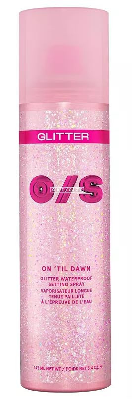 One Size On 'Til Dawn Glitter Waterproof Setting Spray 3.4 oz / 143 mL Limited Edition 2025 | Amazon (US)