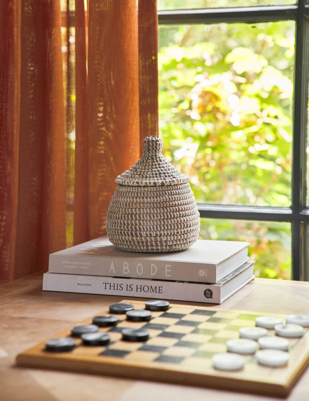 White Wishing Basket | Lulu and Georgia 