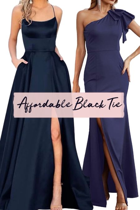 Bring the drama with these affordable navy blue black tie dresses on Amazon. See more styles below.

#weddingguestdresses #bridesmaiddresses #formaldresses #maxidresses #weddingstyle

#LTKSeasonal #LTKwedding #LTKstyletip