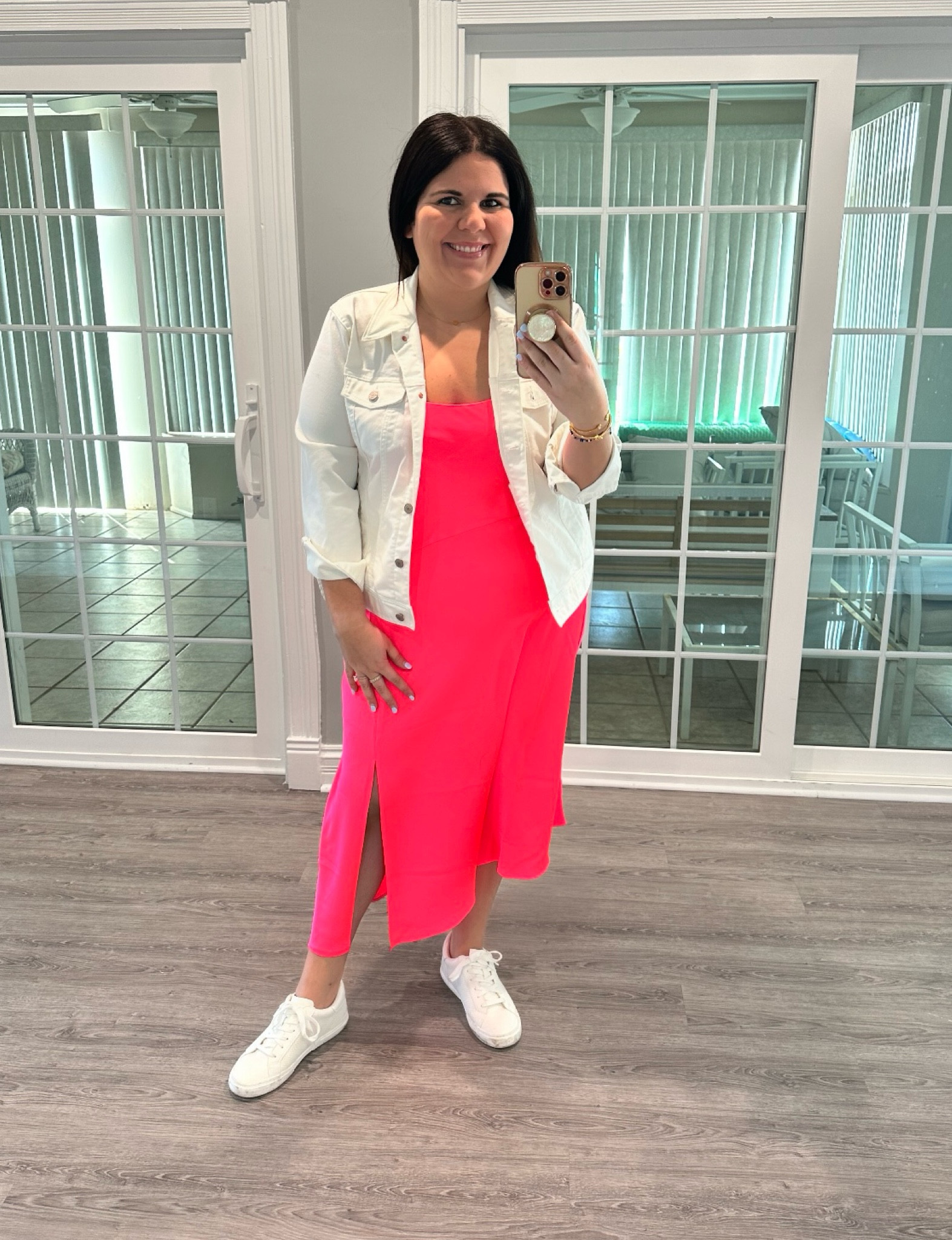 Even though it didn’t feel like Easter weather-wise, I felt like a bright dress was the perfect way to go today!

#LTKfindsunder50 #LTKSeasonal #LTKstyletip