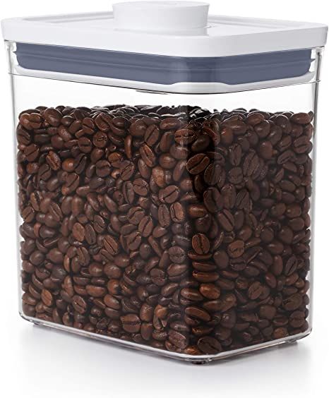 OXO Good Grips POP Container – Airtight 1.7 Qt for Coffee and More Food Storage, Rectangle, Cle... | Amazon (US)