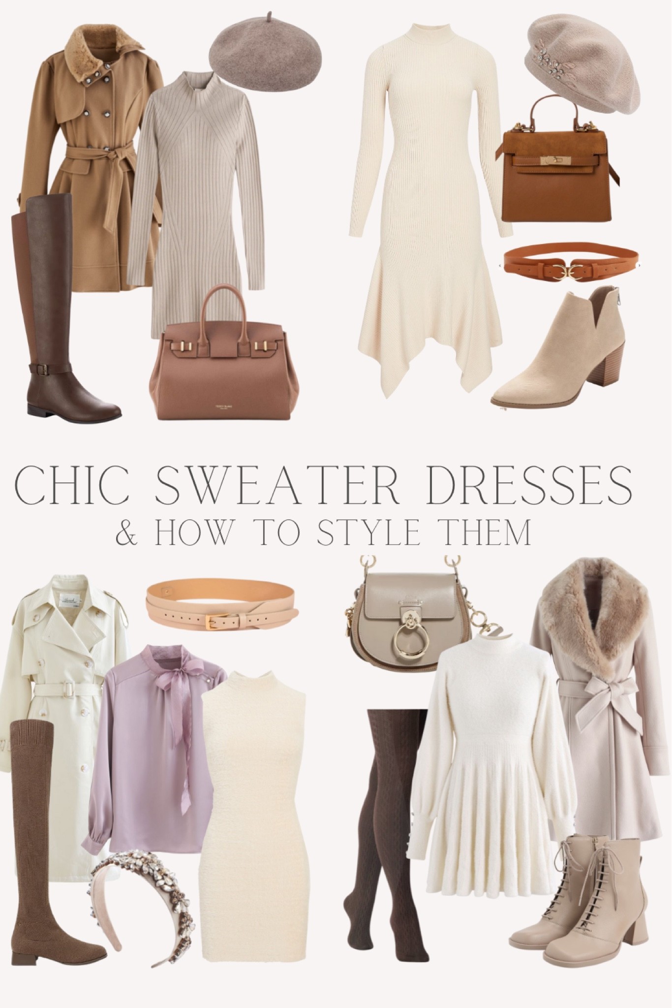 Chic sweater dresses for fall. Autumn stying inspo 

#LTKunder100 #LTKSeasonal #LTKstyletip