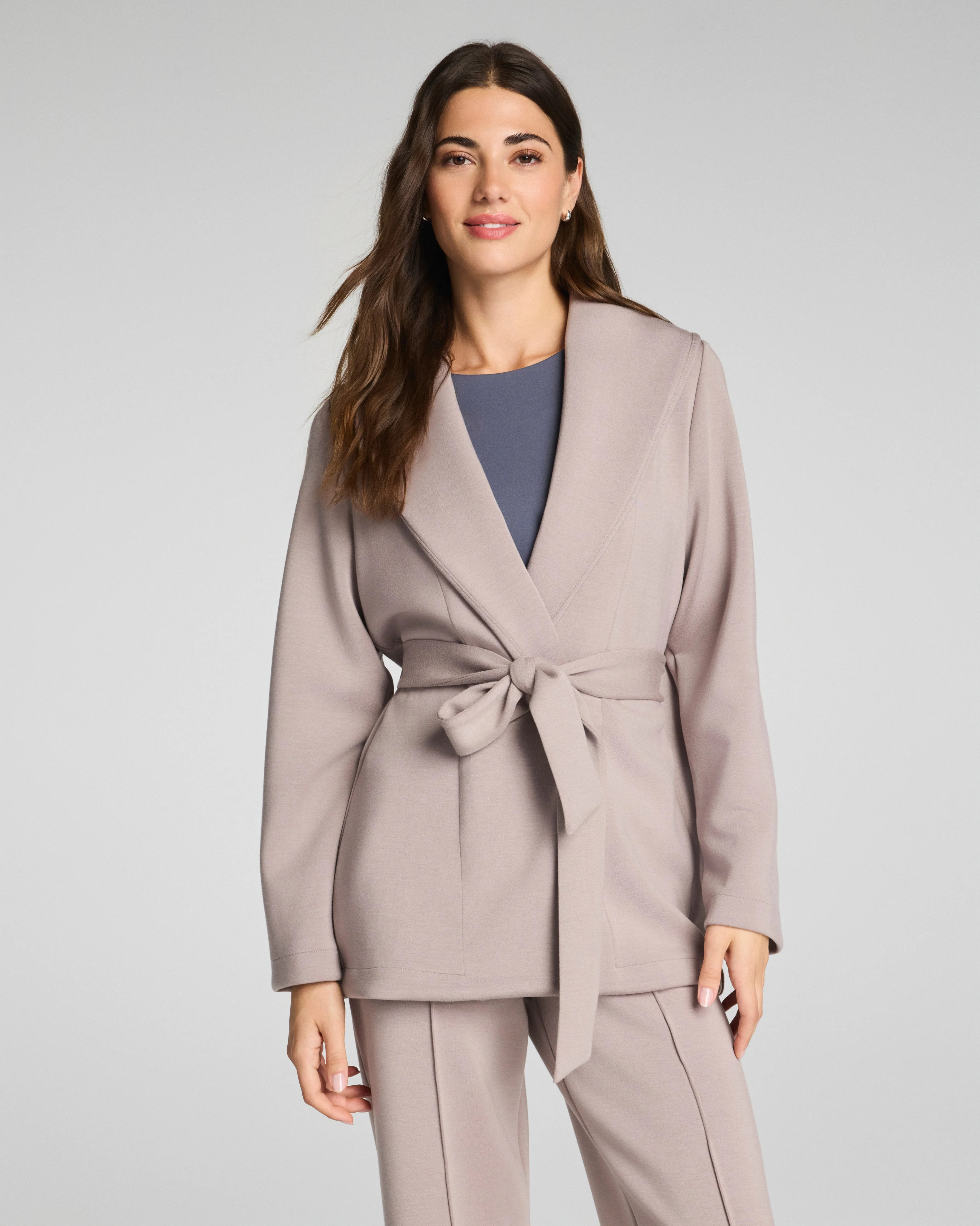 AirEssentials Luxe Wrap Cardigan with Tie | SPANX | Spanx Canada