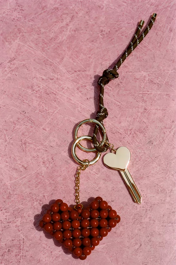 HEART MULTI-CHARM KEYRING | Zara DE
