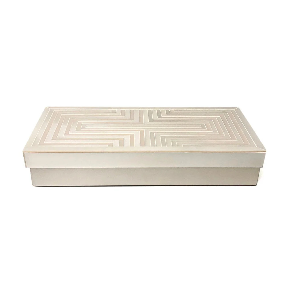 Caixa Decorativa Retangular Thais Cor Madrepérola (32x15cm) - Camicado | Camicado (BR)