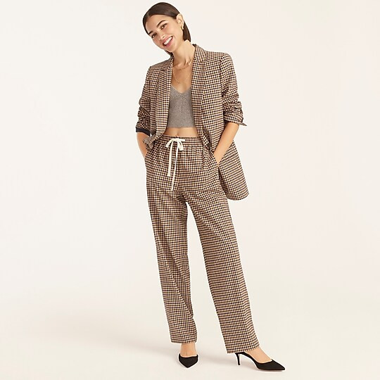 Alfie blazer in honey plaid Italian wool | J. Crew US