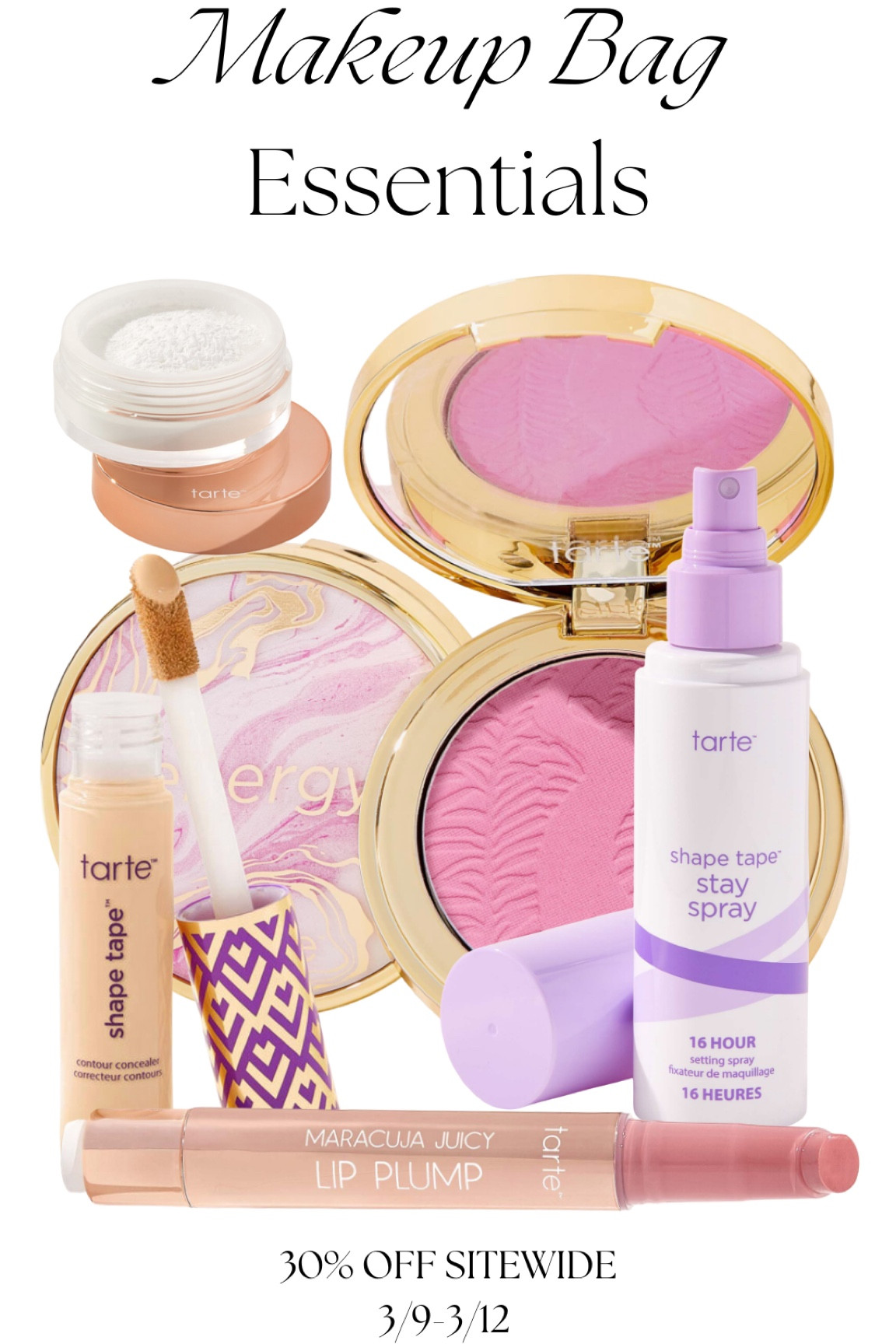 Makeup Bag Essentials. 30%off site wide 3/9-3/12 

#LTKSale #LTKbeauty #LTKsalealert