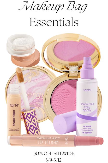 Makeup Bag Essentials. 30%off site wide 3/9-3/12 

#LTKSale #LTKbeauty #LTKsalealert