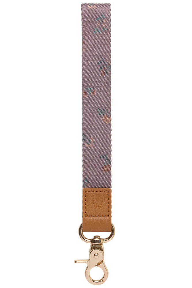 Mauve Meadow Wrist Lanyard | Walli Cases