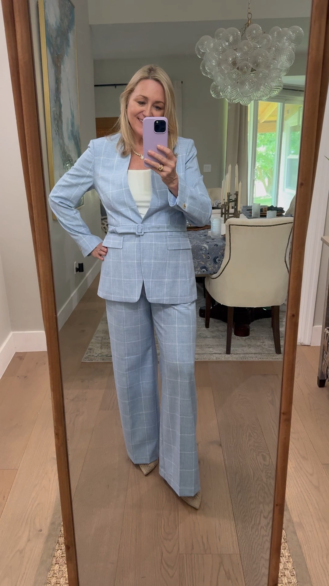 Summer suit, work outfit, blazer and wide leg pant

#LTKSeasonal #LTKootd #LTKWorkwear