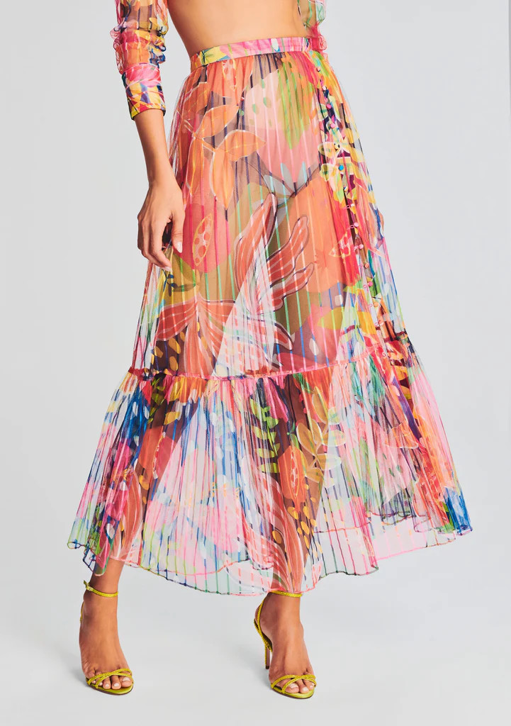 Plum Maxi Skirt | Retrofete