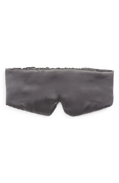 Kitsch The Pillow Satin Eye Mask in Charcoal at Nordstrom | Nordstrom