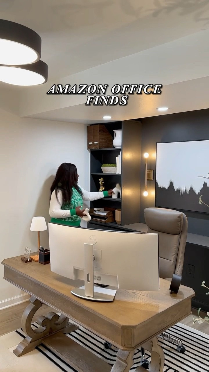 Amazon home office finds that are modern and masculine

#LTKHome #LTKSaleAlert