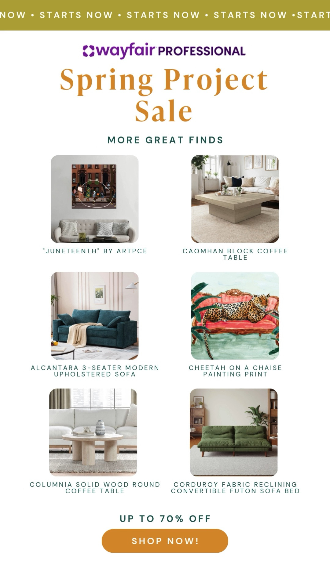 Holiday Home Sale Finds You Don’t Want to Miss 🎄✨

The holiday deals are officially HERE and I’ve rounded up my favorite furniture, wall art, and home decor pieces that feel designer — without the designer price tag.

If you’re:
• Refreshing your living room before hosting
• Upgrading your dining space for holiday dinners
• Looking for giftable home decor
• Investing in timeless furniture pieces

Now is the time to shop.

From modern coffee tables and statement lighting to cozy accent chairs and elevated wall art, these finds are perfect for a holiday home refresh or thoughtful home gifts.

Tap to shop my curated picks before they sell out 🎁#HolidayHomeDecor #HolidaySale #LivingRoomRefresh #InteriorInspo 

 

#LTKHome #LTKHome #LTKSaleAlert