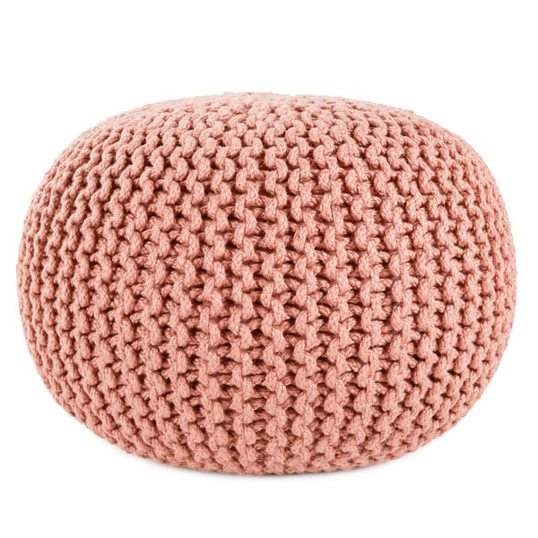 Jaipur Living Spectrum Rays Pouf Asilah Solid Poufs | Rugs Direct | Rugs Direct