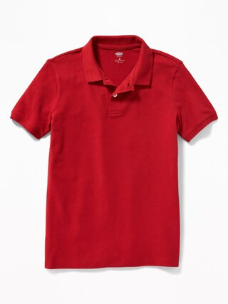 School Uniform Pique Polo Shirt for Boys | Old Navy (US)
