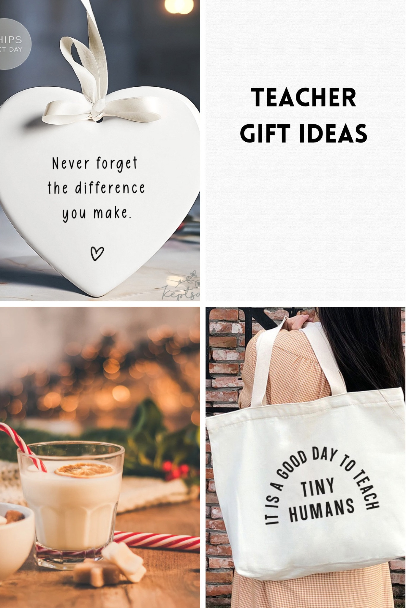 Sentimental gift ideas for teachers. These are the perfect Christmas gifts. I got these for the girls preschool teacher and kindergarten teacher for this Christmas 

#LTKGiftGuide #LTKHoliday #LTKSaleAlert