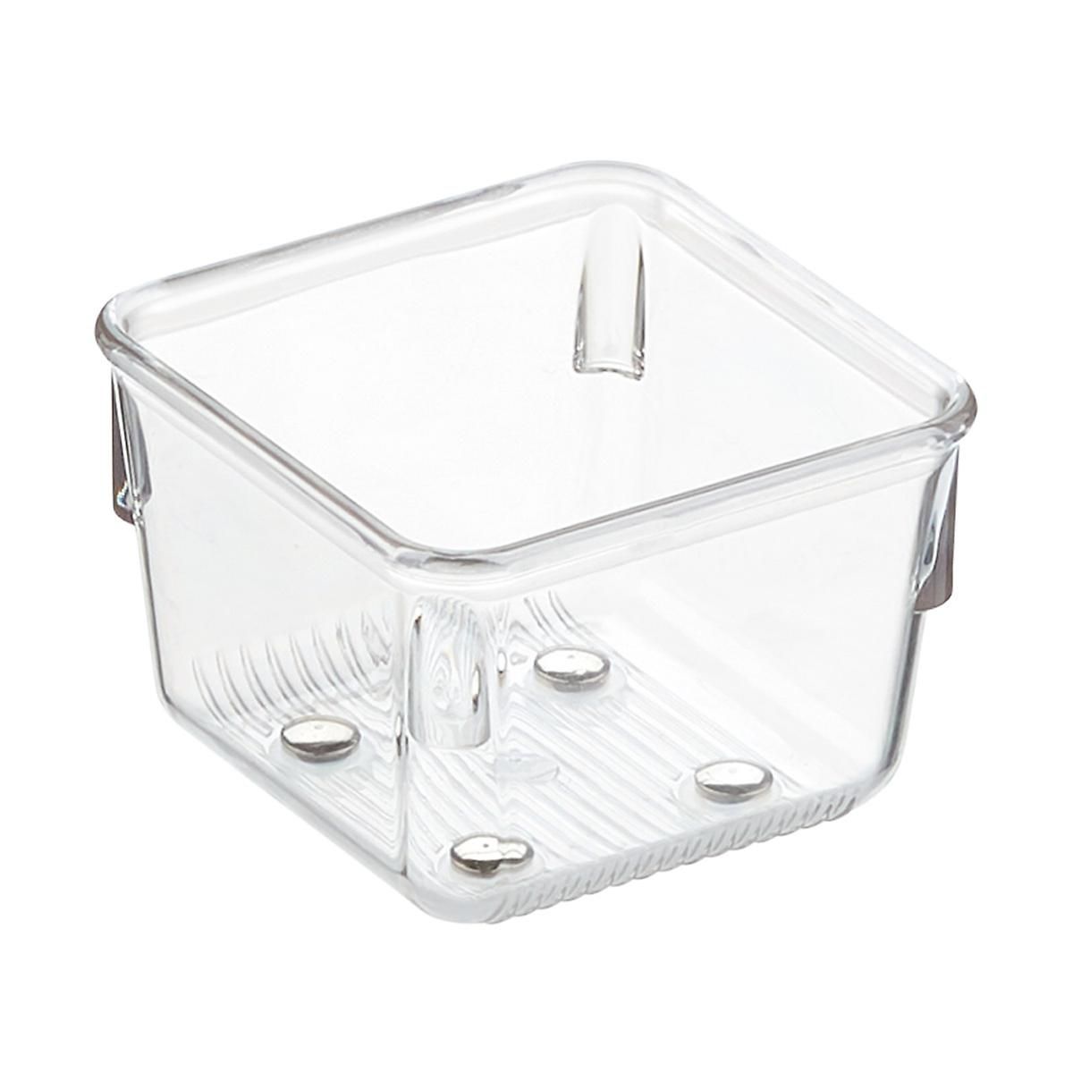 iDESIGN Linus Shallow Drawer Organizer Clear | The Container Store