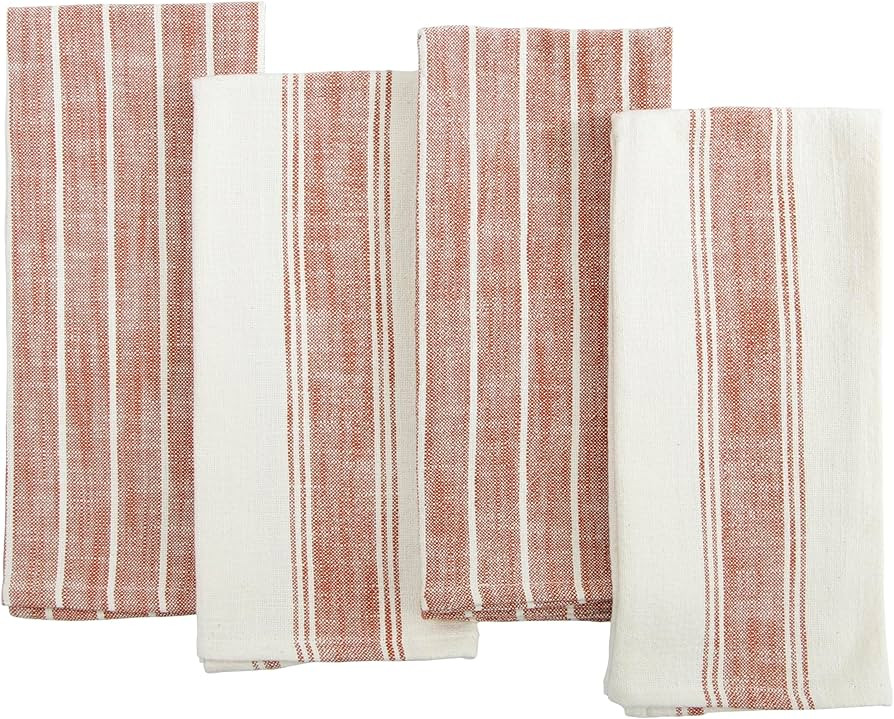 KAF Home Natural Rustic Farmhouse Slubbed Kitchen Towel | 100% Cotton Dish Towel, 18 x 28 Inches ... | Amazon (US)
