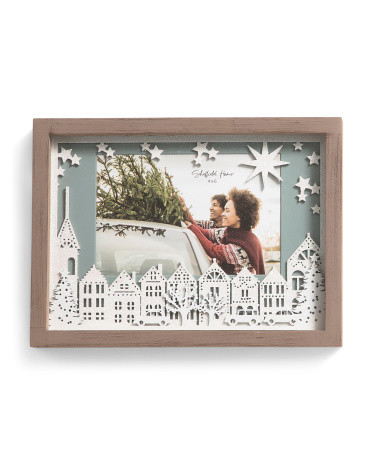4x6 Village Laser Cut Tabletop Picture Frame | TJ Maxx