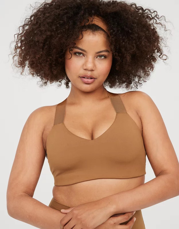 OFFLINE By Aerie The Hugger Racerback Sports Bra | Aerie