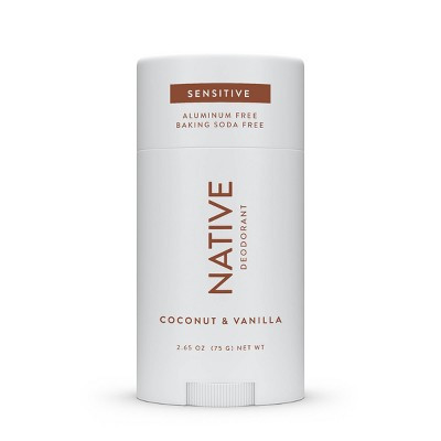Native Sensitive Deodorant for Women & Men - Coconut & Vanilla - No Baking Soda - 2.65oz | Target