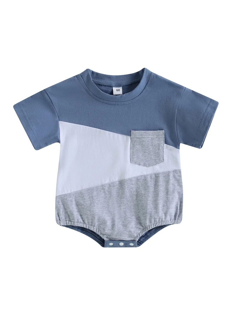 JxzomInfant Newborn Baby Boy Girl Bubble Romper Summer Gender Neutral Baby Clothes Unisex One Pie... | Walmart (US)