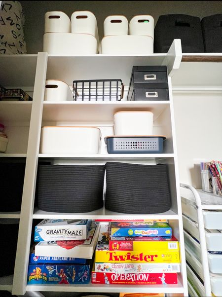 Closet organization 
Closet storage 
Home organization 
Home organizers 
Organizing bins 
Storage bins 

#LTKfindsunder50 #LTKsalealert #LTKhome