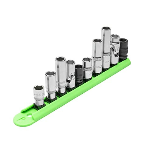 OEMTOOLS 22463 10 mm Master Socket Set - 10 Pc. 1/4 and 3/8 Inch Drive, Chrome Multi-Type Deep, Standard, Flex, Mid-Length and Impact Socket Set | Amazon (US)