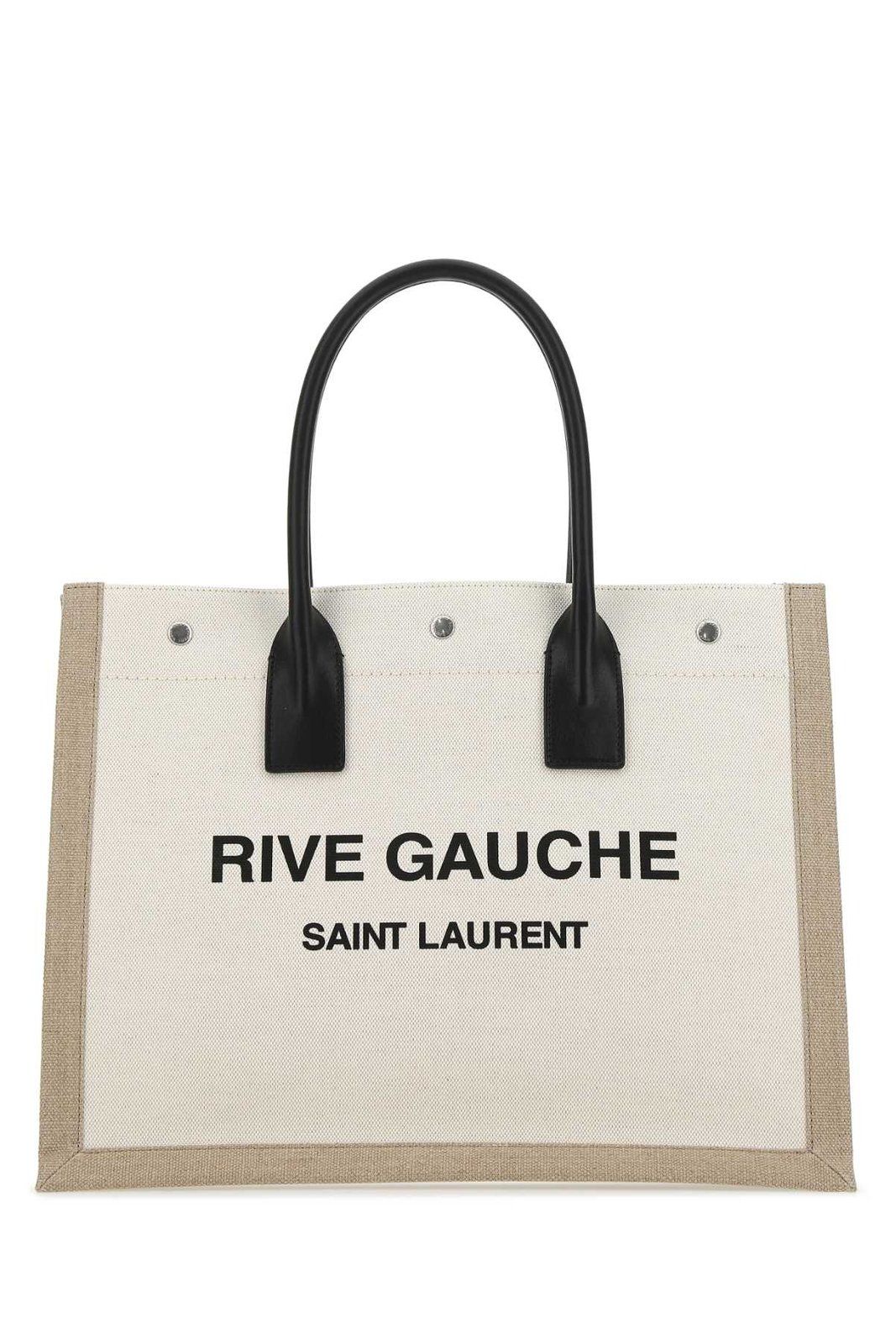 Saint Laurent Rive Gauche Small Tote Bag | Cettire Global