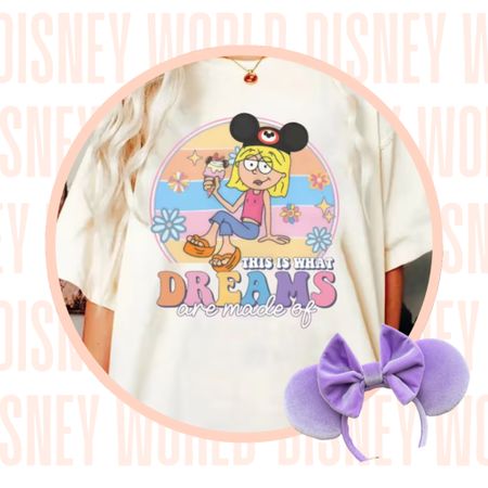 Tee for your next Disney World vacation ❤️🏰

Spring break, travel, casual outfit, vacation outfit, Mickey ears, disney channel, Etsy finds, Lizzie McGuire 

#LTKfindsunder50 #LTKfamily #LTKtravel