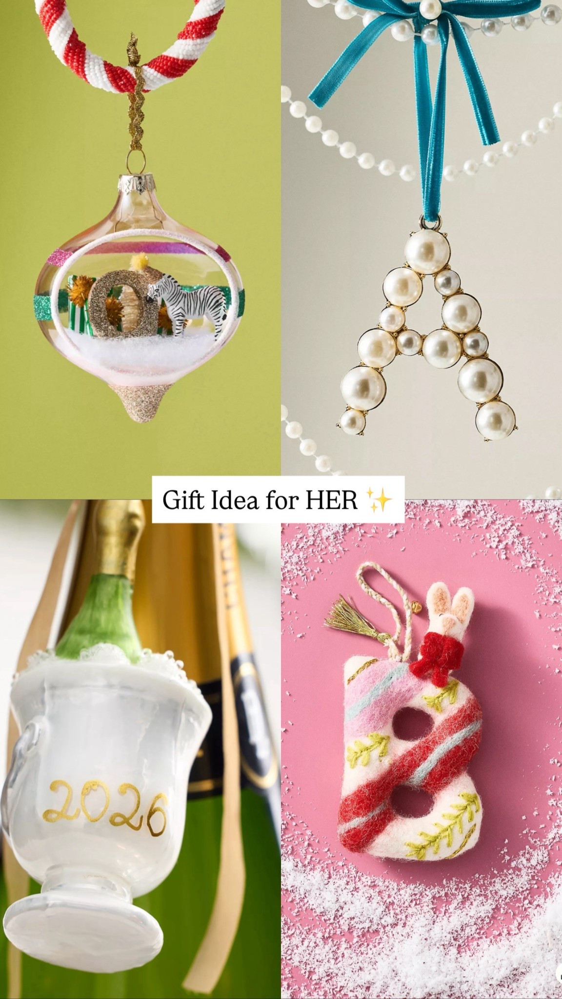 The most ADORABLE ornaments ✨

teacher gift idea | gifts for her | stocking stuffers | gifts under $50 | letter ornaments | ornaments | sale alert | Anthropologie 

#LTKGiftGuide #LTKSaleAlert #LTKHoliday