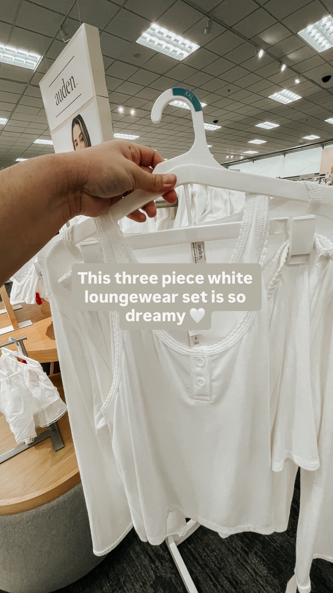 Dreamy pj set 🤍🤍🤍

#LTKStyleTip #LTKMidsize #LTKSeasonal