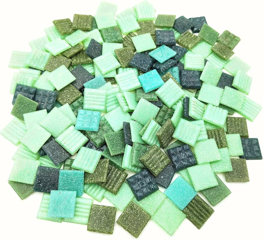 1.1LB Quartz Mosaic Tiles, 3/4" Multi Color Mosaic Pieces Stones for DIY Mosaic Making Craft Hobb... | Amazon (US)