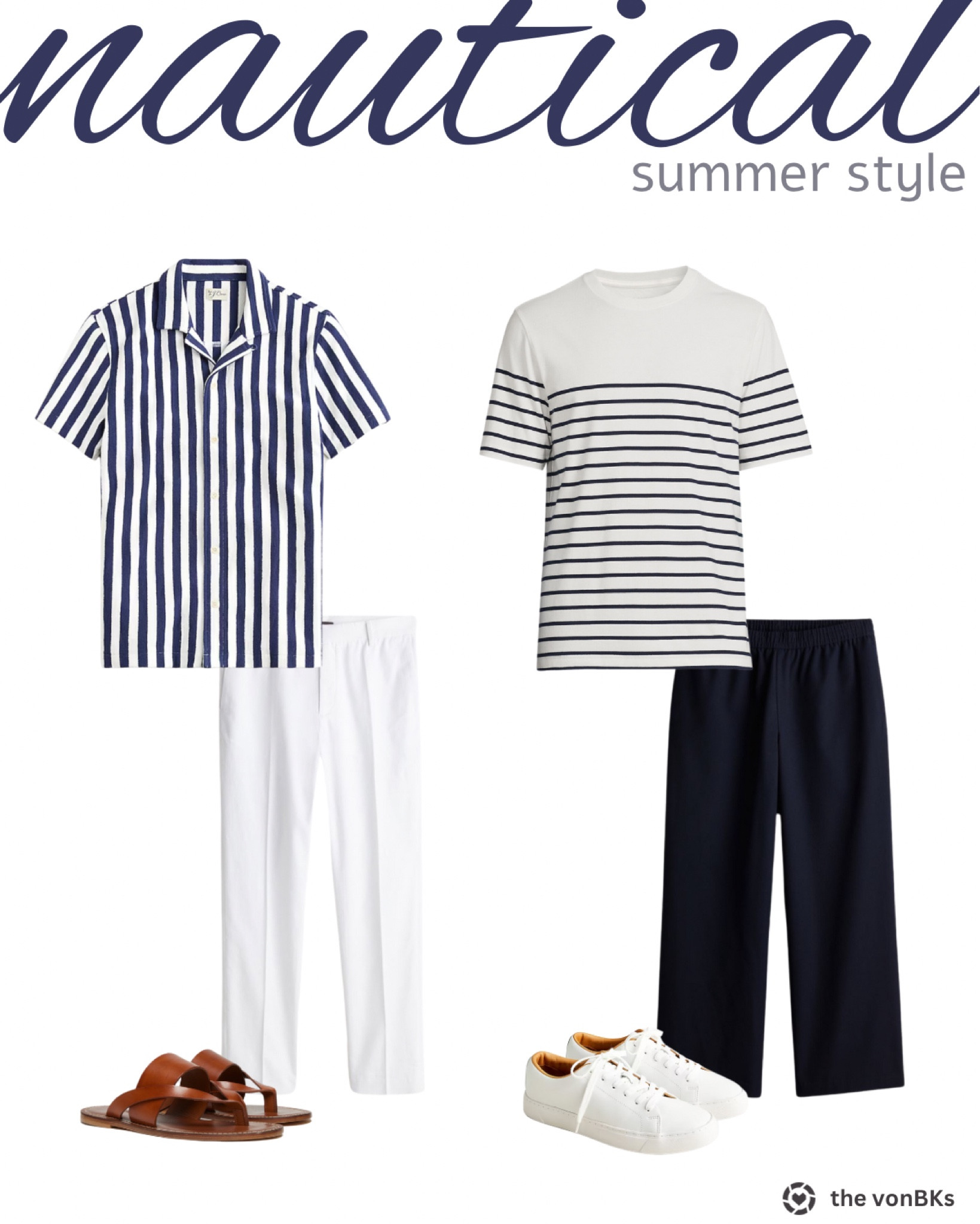 Blue and white is a classic look for spring and summer, especially a nautical look. 🚤 

#LTKSeasonal #LTKstyletip #LTKmens
