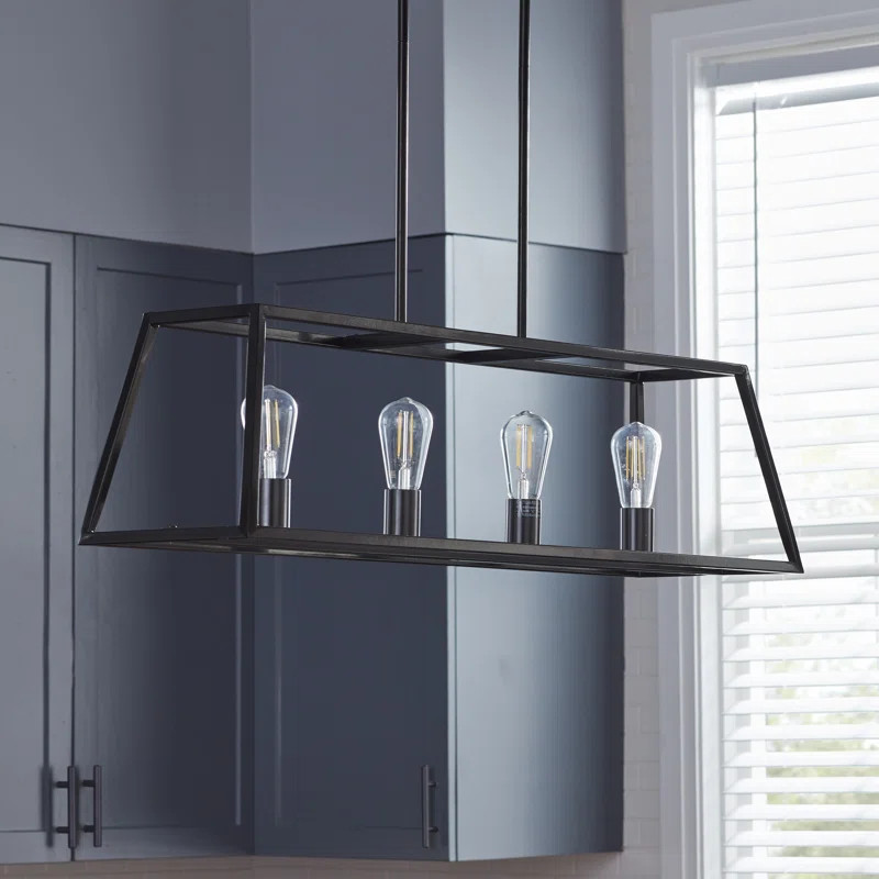 Bernao 4-Light Kitchen Island Pendant | Wayfair North America
