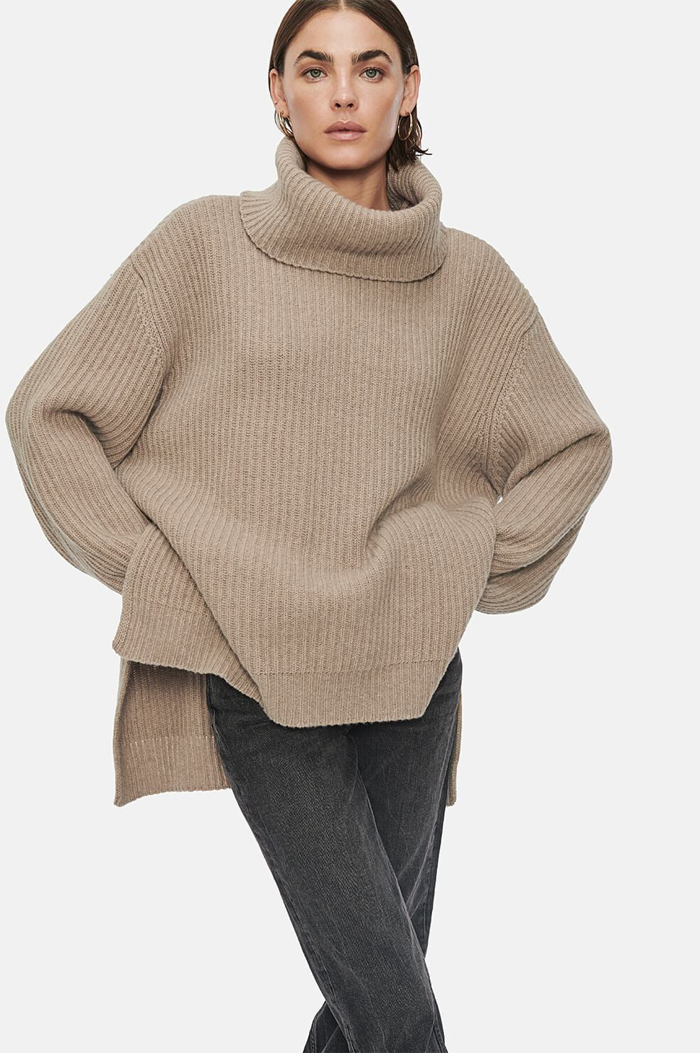 Olivia Sweater - Sand | ANINE BING