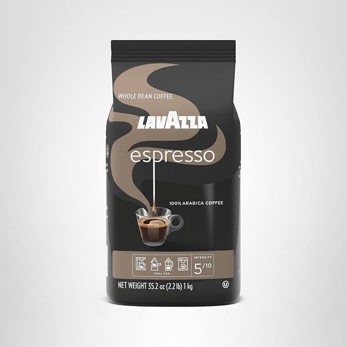 Lavazza Espresso Whole Bean Coffee, Medium Roast, 100% Arabica, 2.2 lb Bag (Pack of 1) | Amazon (US)