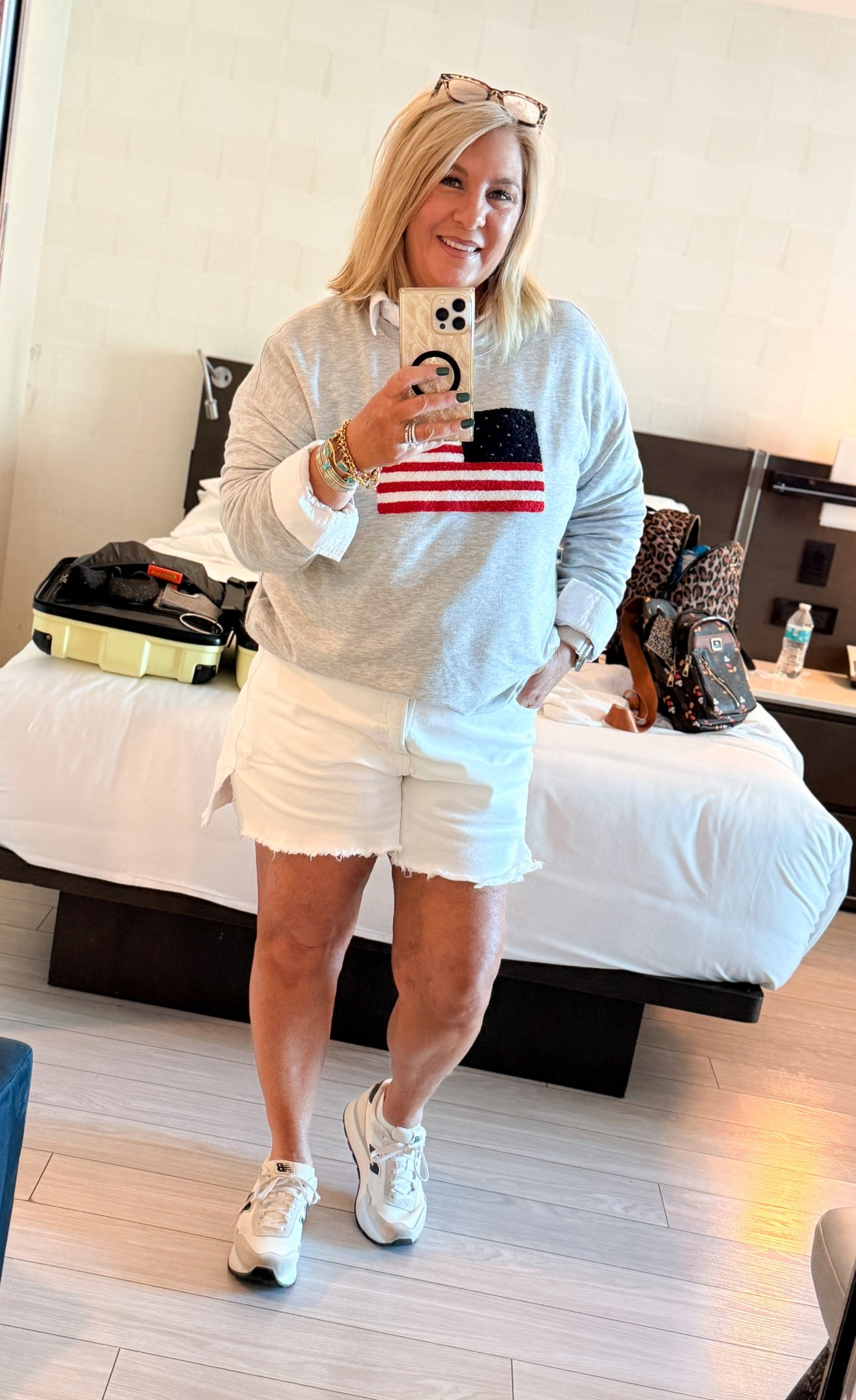 It’s another travel day!  Headed to the boat! Comfy shoes and outfit a must!  All fit true to size. I am 5’3 and wear l/xl

#LTKSaleAlert #LTKTravel #LTKfitnessgoals