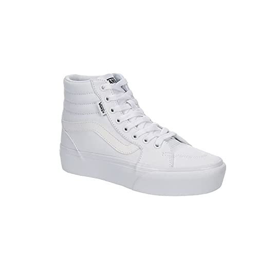 Vans Unisex Filmore Hightop Platform Sneaker - White 6.5 | Amazon (US)